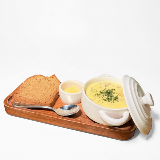 Irish Seafood Chowder.